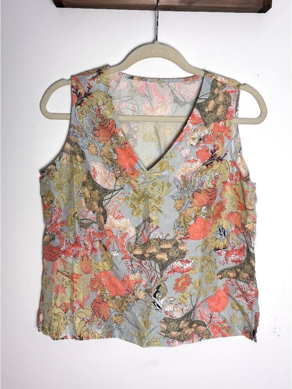 Go Silk y2k Floral Tank
